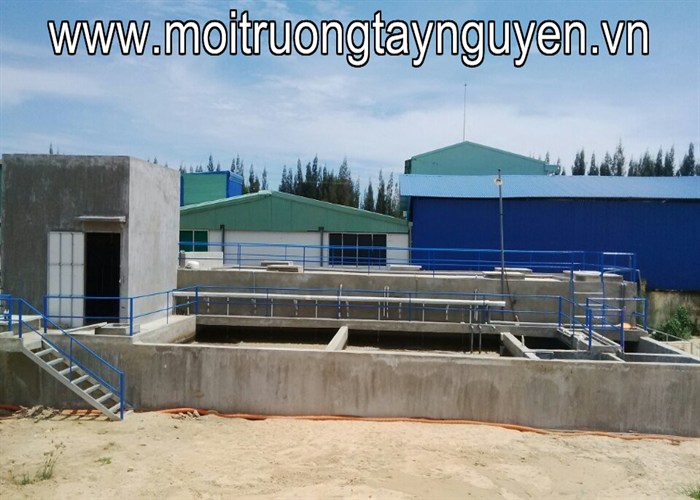 Hệ thống xử lý nước thải thủy sản 200 m3/ngày.đêm